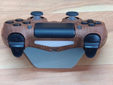 Illuminate Your Gaming: Fully Wooden Shell Custom PS4 Controller with 10 Vibrant Colors