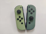 Nintendo Switch Joy-Con: Custom Controllers in Enchanting Matcha Green and Earthy Pine - Elevate Your Gaming Style with Vibrant Precision