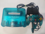 Ice Blue Nintendo 64 N64 Console - Worldwide Compatibility Region free