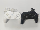 Certified Genuine Nintendo Wii Pro Controller - Classic Black | RVL-005 OEM Tested and Verified