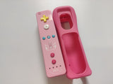 Authentic Nintendo Wii U Remote Controller with Pink Princess Peach Design, Fully Tested