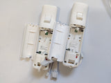 Genuine Nintendo Wii Remote Controllers (RVL-003) White - Set of 2 with Straps - OEM