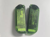 Custom Clear Green Joy-Con Controller for Nintendo Switch – Mixed Button Colors