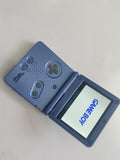 Blue Pokemon Kyogre Game Boy Advance SP (GBA SP) Console V2 IPS LCD Screen with 10-Level Backlit
