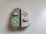 Custom Nintendo Switch JoyCon Light Cream & Matcha Green Joycon Controller