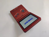 Red Game Boy Advance SP (GBA SP) Console V2 IPS LCD Screen with 10-Level Backlit