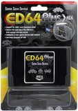 ED64 Plus Game Save Device Cartridge 16GB SD Card Adapter Compatible for Nintendo N64 Games