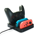 7 In 1 charger Dock Station Charger for Nintendo Switch Joy-Con and Pro Controllers - Kartzill