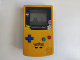 Nintendo Gameboy Color POKEMON with new housing, speaker, buttons, screen lens.