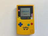 Nintendo Gameboy Color POKEMON with new housing, speaker, buttons, screen lens.
