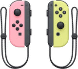 Official Nintendo Switch Joy-Con Pastel Pink / Pastel Yellow - Authentic Japanese Import