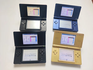 Original Nintendo DS Lite Console with Customized Shell and Bonus Stylus – Authentic Handheld Gaming Experience with a Personalized Touch!