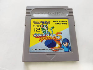 Gameboy COLOR Nintendo AUTHENTIC Rockman World 5 Japan Version GBC