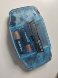 Clear Sky Blue Game Boy Advance Console V2 IPS LCD Screen with 10-Level Backlit