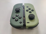 Nintendo Switch Joy-Con: Custom Controllers in Enchanting Matcha Green and Earthy Pine - Elevate Your Gaming Style with Vibrant Precision
