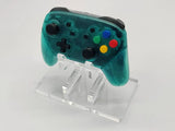 Custom Nintendo Switch Pro Controller Emerald Green Shell Mixed Color Buttons