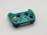 Custom Nintendo Switch Pro Controller Emerald Green Shell Mixed Color Buttons