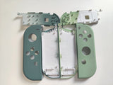 Soft Touch Pine & Matcha Green Shell for Nintendo Switch JoyCon