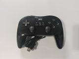 Certified Genuine Nintendo Wii Pro Controller - Classic Black | RVL-005 OEM Tested and Verified