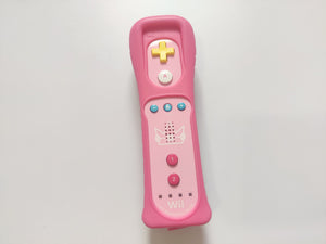 Authentic Nintendo Wii U Remote Controller with Pink Princess Peach Design, Fully Tested
