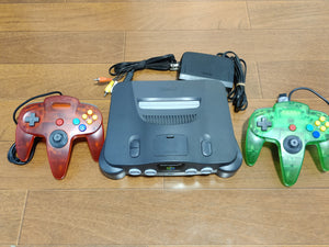 Nintendo 64 Gaming System - Playable in both Japanese and US Regions, Comes with 3rd Party Controller