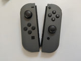 Nintendo Switch Joy-Con Custom Controllers Gray with Black Buttons