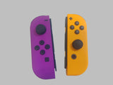 Nintendo Switch Joy-Con Pair Neon Purple/Orange - Preowned, Tested & Working