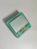 Glow Green Game Boy Advance SP (GBA SP) Console V5 Laminated IPS LCD Screen with 10-Level Backlit