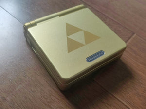 Zelda Game Boy Advance SP (GBA SP) Console V2 IPS LCD Screen with 10-Level Backlit
