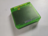Clear Green Game Boy Advance SP (GBA SP) Console V2 IPS LCD Screen with 10-Level Backlit