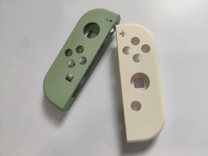 Matcha Green & Cream Joy-Con Shell Replacement Case for Nintendo Switch