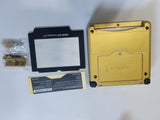 Nintendo Game Boy Advance SP Zelda Triforce Replacement Housing Shell Screen Lens GBA SP
