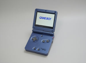 Blue Pokemon Kyogre  Game Boy Advance SP (GBA SP) Console V2 IPS LCD Screen with 10-Level Backlit