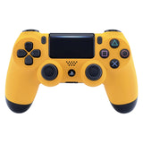 Soft Touch Yellow Pink Shell For PS4 Generation 2 Controller