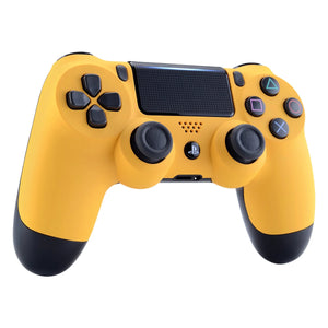 Soft Touch Yellow Pink Shell For PS4 Generation 2 Controller
