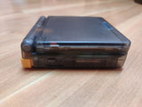 Game Boy Advance SP AGS-101 IPS Mod Console Transparent Black Shell Yellow Buttons Brightness Adjustable