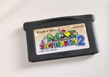Authentic Super Mario World & Mario Bros Video Game Cartridge Card Japan Version For GBA