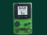 Nintendo Game Boy Color Clear Green Console | IPS Backlit Screen | Tested & Working