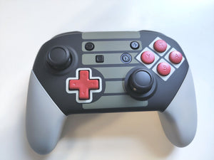 RetroJoy: Nintendo Switch Custom NES Classic Pro Controller - Elevate Your Gaming Experience with Nostalgic Precision!