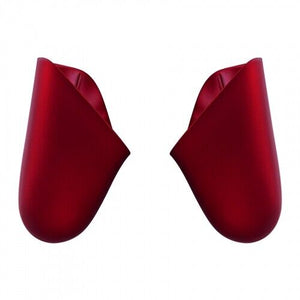Vibrant Vampire Red Soft Touch Handle Grips for NS Pro Controller