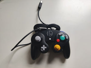 Authentic Black Nintendo GameCube Controller - OEM Parts, Imported from Japan - Genuine Gaming Experience with Original Components