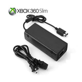 Power Supply Brick AC Adapter Charger with Power Cord for Xbox 360 Slim Console