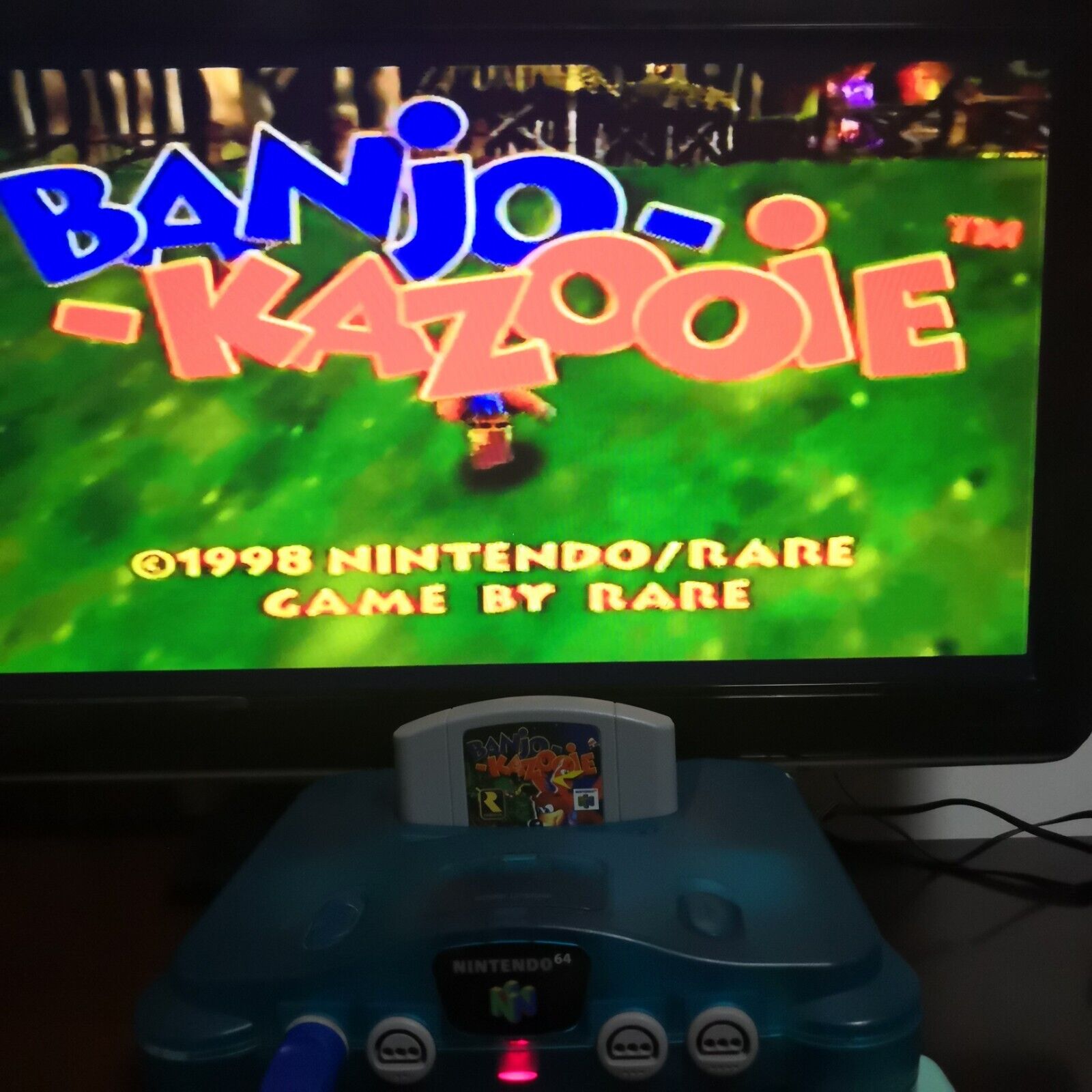 Banjo-Kazooie Game Card For Nintendo 64 N64 US Version