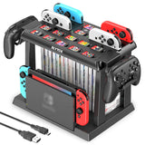 Switch Joycon Charger Pro Controller Holder Switch Game Storage