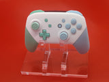 Custom Nintendo Switch Pro Controller Mint Green & Heaven Blue Buttons