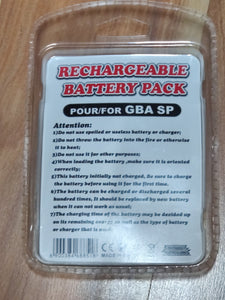 Nintendo GBA SP Game Boy Advance SP Replacement Battery US Fast Free Shipping