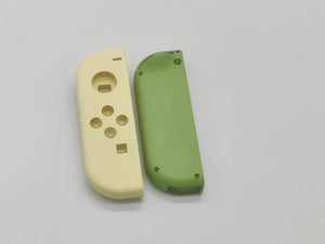 Soft Touch Matcha Green & Cream Shell For Nintendo Switch JoyCon