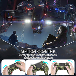 Wireless PS4 Controller Compatible with Consoles and PC