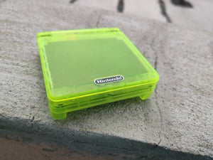 Gameboy Advance SP Transparent Yellow Glow Color IPS V2