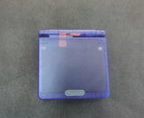 Gameboy Advance SP IPS V2 Screen Mod Dark Transparent Purple